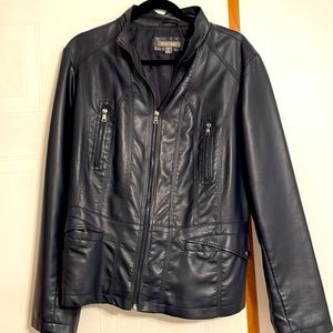 Women’s faux leather jacket